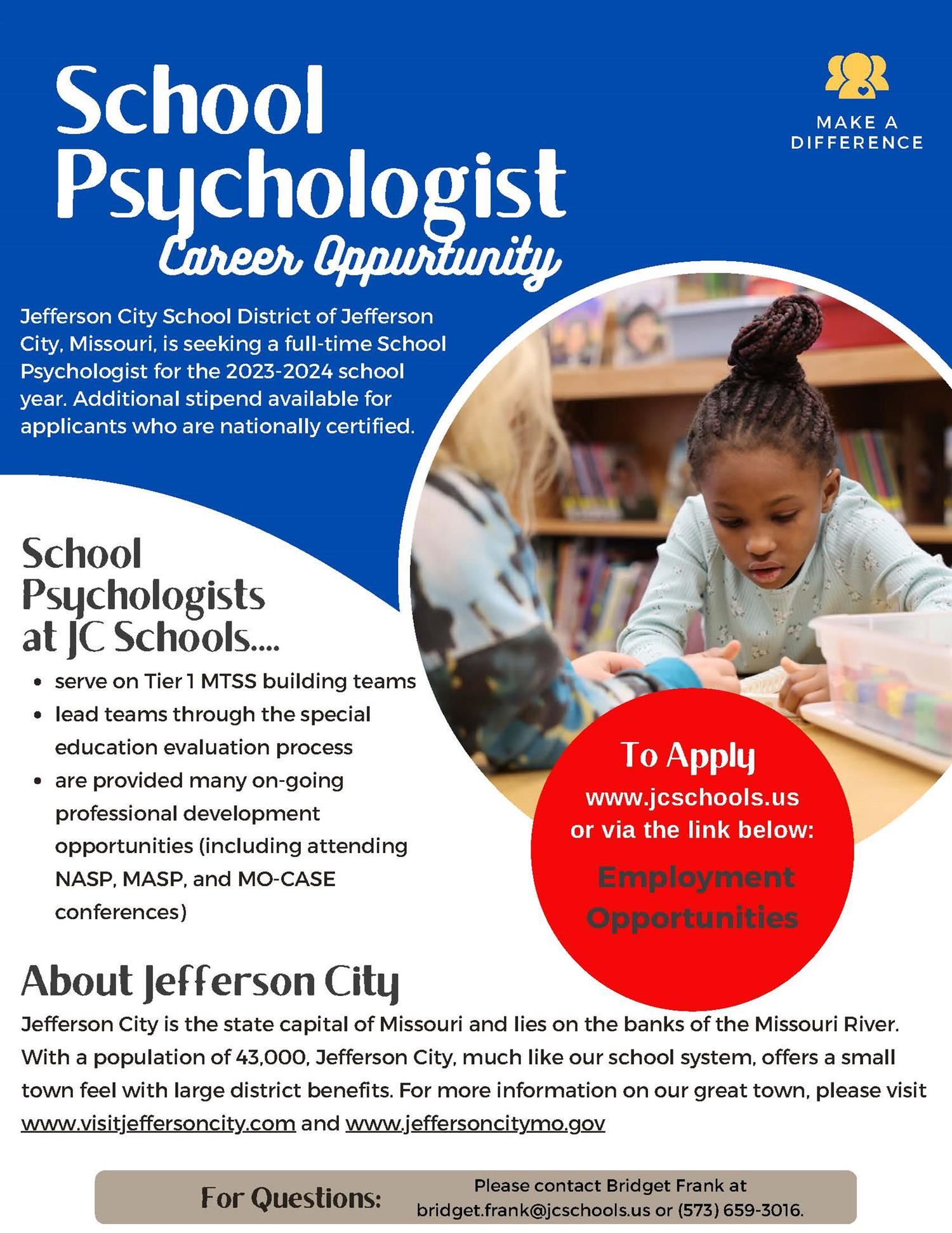 School Psychologist Position